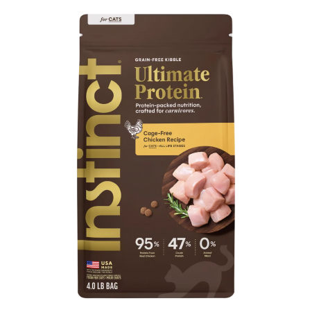 Instinct Cat Ultimate Protein w/Real Chicken Recipe 4Lb
