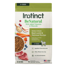 Instinct Dog Be Natural Recipe Lamb and Oatmeal 24lb