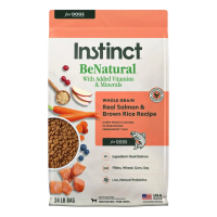 Instinct Dog Be Natural Recipe Salmon and Brown Rice 24lb Instinct Dog Be Natural Recipe Salmon and Brown Rice 24lb