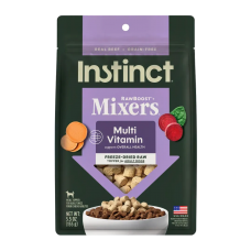 Instinct Dog Freeze Dried Raw Mixers Multivitamins Beef 5.5oz