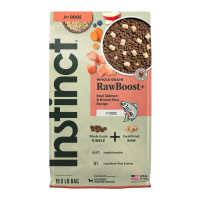 Instinct Dog Raw Boost Whole Grain Salmon & Brown Rice 19lb Instinct Dog Raw Boost Whole Grain Salmon & Brown Rice 19lb