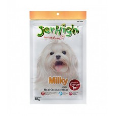 Jerhigh Milky Real Chicken Meal Dog Treat 70g (3 Packs)