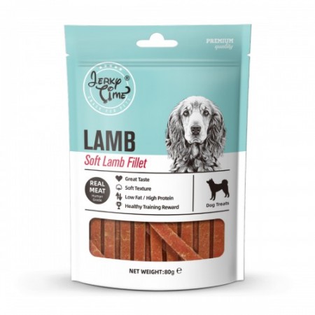 Jerky Time Dog Treat Fillet Soft Lamb 80g
