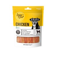 Jerky Time Dog Treats Jerky Chicken Bar 80g (3 Packs)