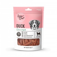 Jerky Time Dog Treats Sausage Duck 80g (3 Packs)