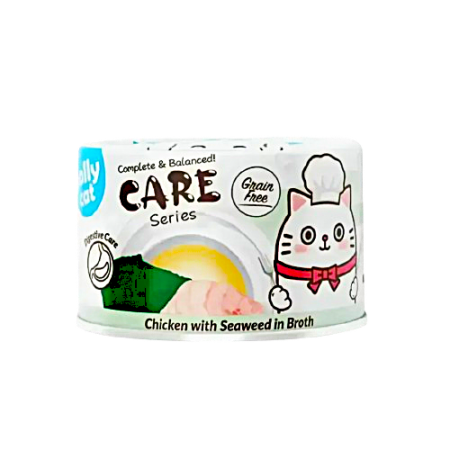 Jollycat Care Series Digestive Care Chicken w/Seaweed 80g