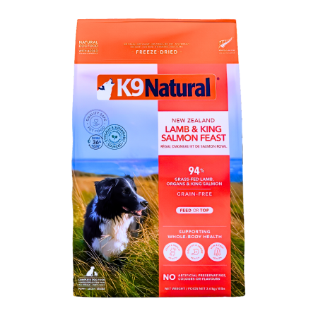 K9 Natural New Zealand Freeze Dried Food Lamb & Salmon 3.6kg