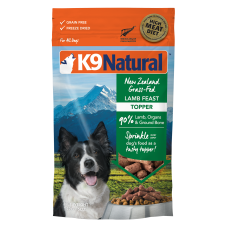 K9 Natural New Zealand Grass-Fed Lamb Feast Topper Freeze Dried Dog Treats 142g