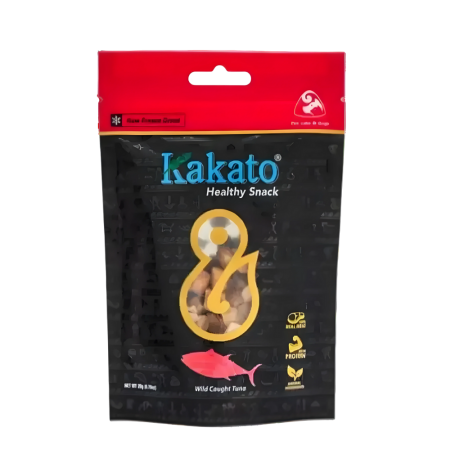 Kakato Pets Treats Freeze-Dried Wild-Caught Tuna Dice 20g