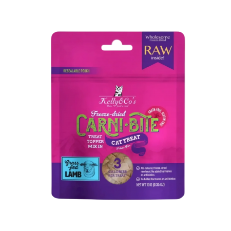 Kelly & Co's Cat Treats Freeze Dried Carnibite Lamb 10g