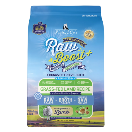 Kelly & Co's Dog Dry Food Raw Boost Lamb Recipe 1.36kg