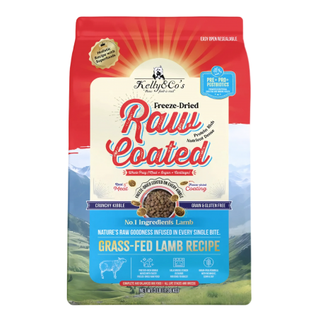 Kelly & Co's Dog Dry Food Raw Coated Lamb Recipe 1.36kg