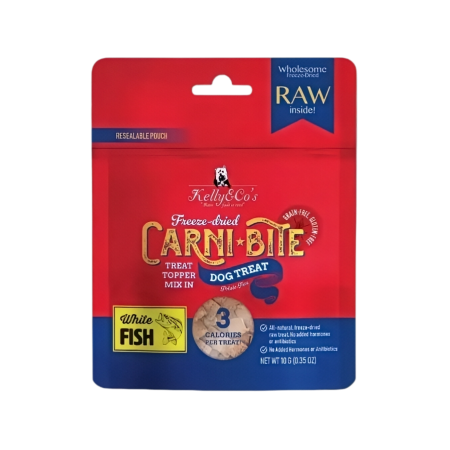 Kelly & Co's Dog Treats Freeze Dried Carnibite Whitefish 10g