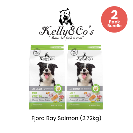 Kelly & Co's Dog Food Fjord Bay Salmon w/Beef 2.72kg