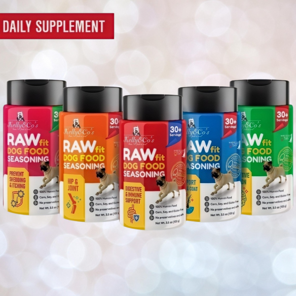 Kelly & Co's Dog Raw Fit Topper Skin & Coat (Beef Liver) 100g
