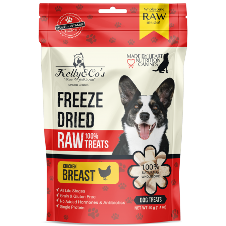 Kelly & Co's Dog Freeze-Dried Chicken Breast 40g
