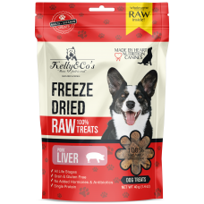 Kelly & Co's Dog Freeze-Dried Pork Liver 40g
