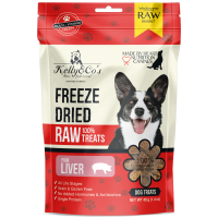 Kelly & Co's Dog Freeze-Dried Raw Treats Pork Liver 40g