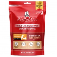 Kelly & Co's Dog Freezed-Dried Raw Dinner Salmon and Duck with Mixed Fruits and Vegetables 156g (2 Packs)