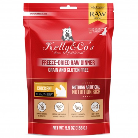 Kelly & Co's Dog Raw Dinner Chicken 156g
