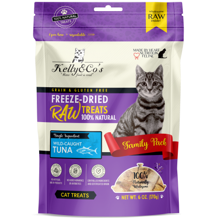 Kelly & Co's Cat Family Pack Freeze-Dried Tuna 170g