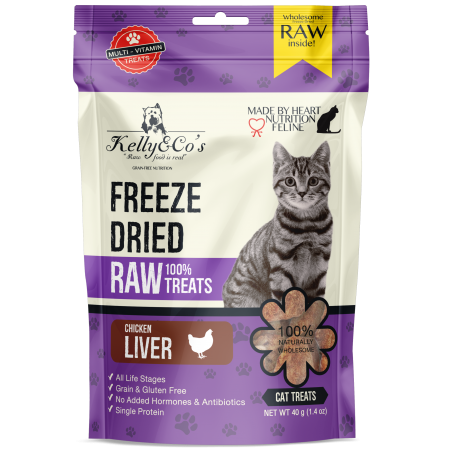 Kelly & Co's Cat Freeze-Dried Chicken Liver 40g