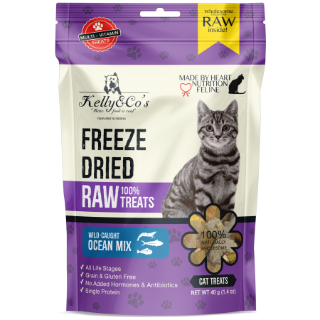 Kelly & Co's Cat Freeze-Dried Ocean Mix 40g