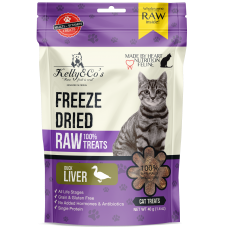 Kelly & Co's Cat Freeze-Dried Raw Treats Duck Liver 40g
