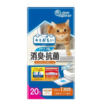 ElleAir Cats Deodorizing & Antibacterial Sheets (20 pcs)