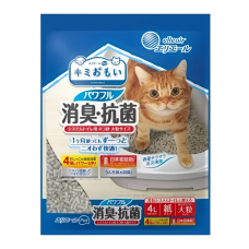 ElleAir Cats Deodorizing & Antibacterial Litter Large Grains 4L