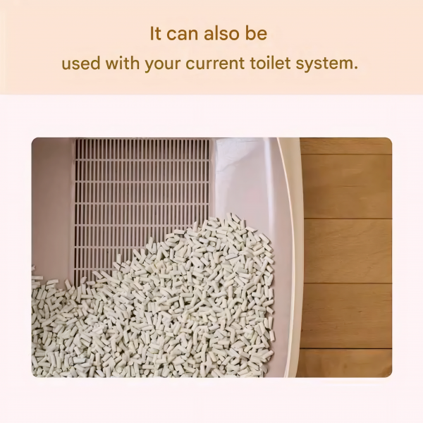 ElleAir Cats Deodorizing & Antibacterial Litter Large Grains 4L