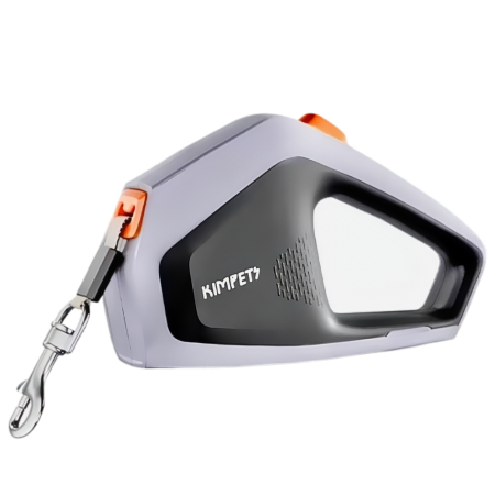 Kimpets Dog Leash Retractable 5m Black