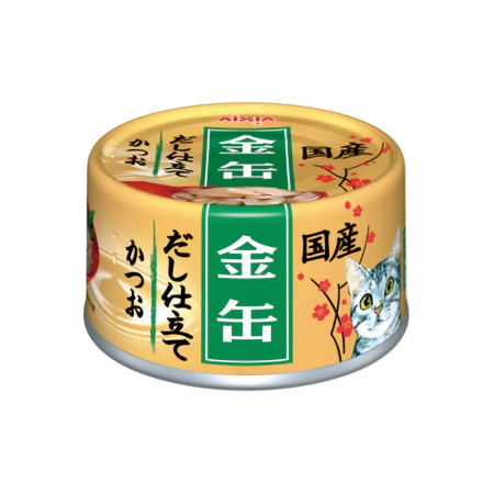 Aixia Canned Kin-Can Dashi Jitate Skipjack Tuna w/Skipjack Sauce 70g