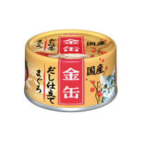 Aixia Canned Kin-Can Dashi Jitate Tuna 70g x24 Aixia Canned Kin-Can Dashi Jitate Tuna 70g x24