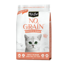 Kit Cat Dry Food No Grain Chicken & Salmon 1kg