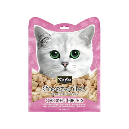 Kit Cat Treat Freeze Bites Chicken Giblets 15g x4