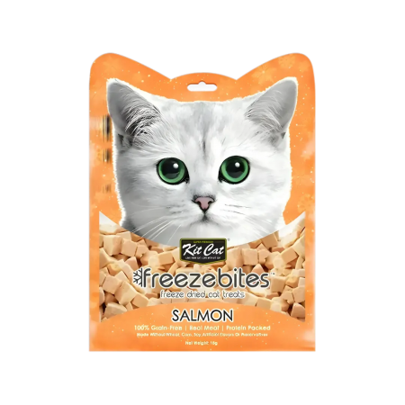 Kit Cat Treat Freeze Bites Salmon 15g x4