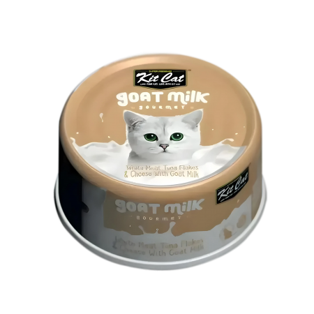 Kit Cat Goat Milk Gourmet Tuna & Cheese 70g x24