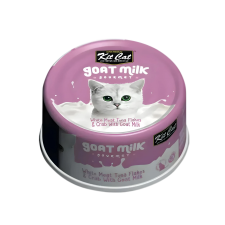 Kit Cat Goat Milk Gourmet Tuna & Crab 70g x24