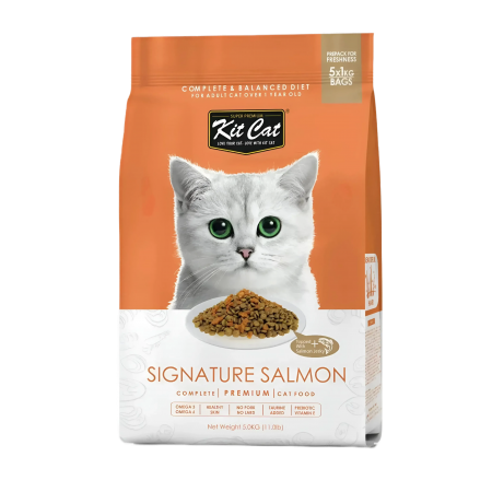Kit Cat Premium Dry Food Signature Salmon 5kg