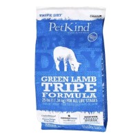 Petkind Green Lamb Tripe Formula Dog Dry Food 25lb