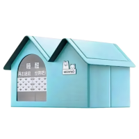 Lavish Pet Cozy House Large Blue Lavish Pet Cozy House Large Blue