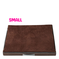 Lavish Memory Foam Bed for Dogs Brown (S)