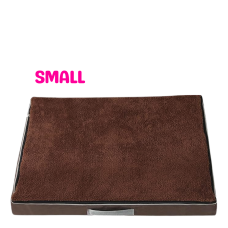 Lavish Memory Foam Bed for Dogs Brown (S)