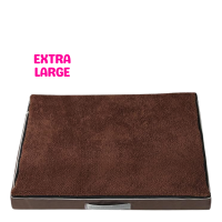 Lavish Memory Foam Bed for Dogs Brown (XL)