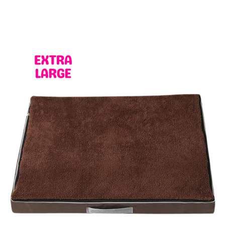 Lavish Memory Foam Bed for Dogs Brown (XL)