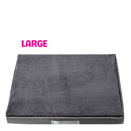Lavish Memory Foam Bed for Dogs Grey (L)
