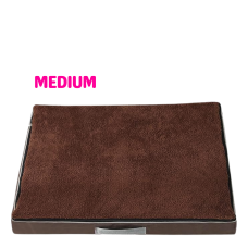 Lavish Memory Foam Bed for Dogs Brown (M)