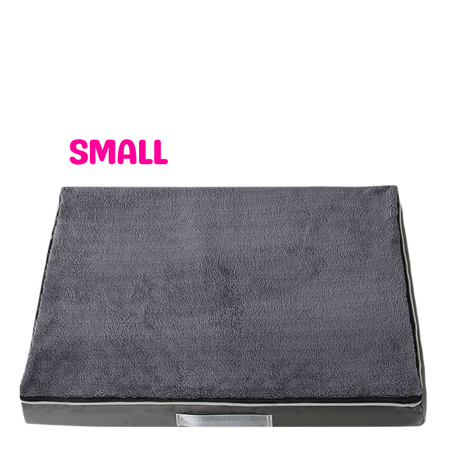 Lavish Memory Foam Bed for Dogs Grey (S)