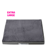 Lavish Memory Foam Bed for Dogs Grey (XL)